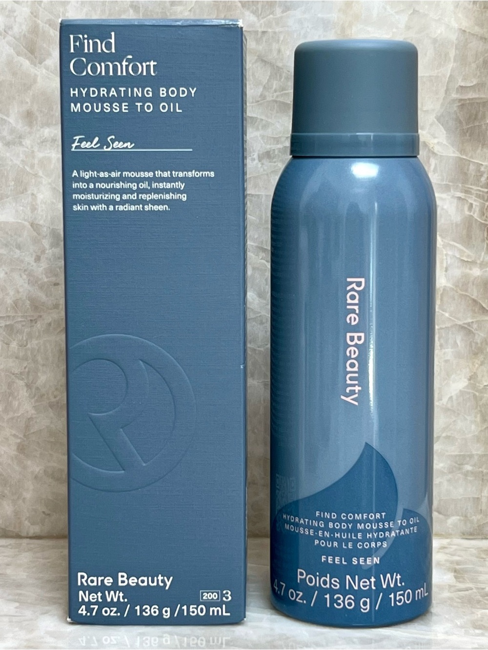 Rare Beauty Find Comfort Hydrating Body Mousse to Oil